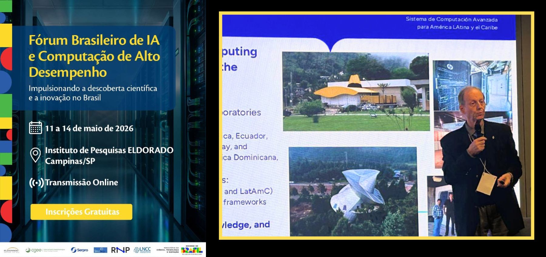 SCALAC Participates in the Brazilian Forum on AI and HPC in Brazil
