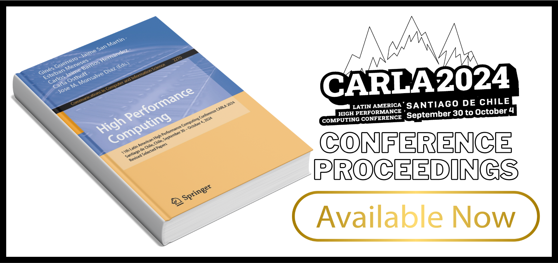 CARLA2025 Conference Proceedings Now Available Online